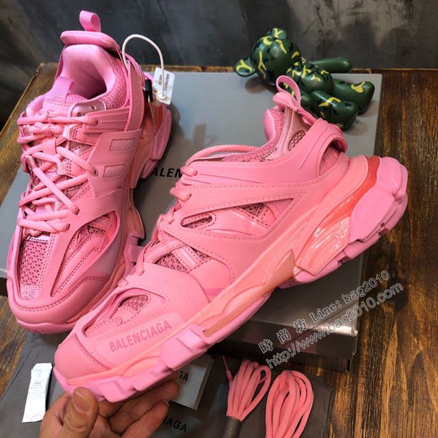 Balenciaga經典款男女鞋 巴黎世家頂級版本三代復古運動姥爺鞋 3代Triple-S 3.0 Balenciaga情侶款老爹鞋  hdbl1251